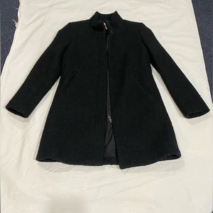 Black Women’s Loft Winter Jacket. Size is XSP or extra small petite.